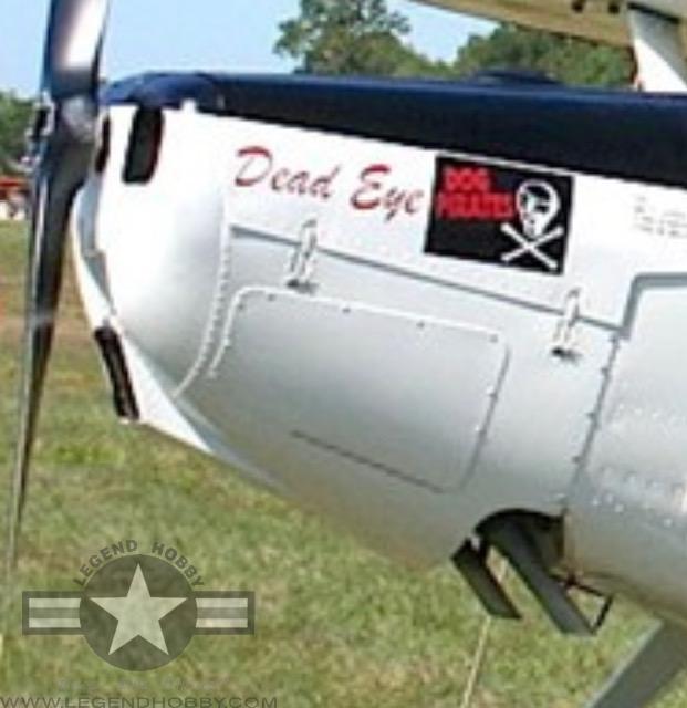 Cessna L-19/O-1A Bird Dog Dead Eye | 122" 60cc-85cc | Seagull Models