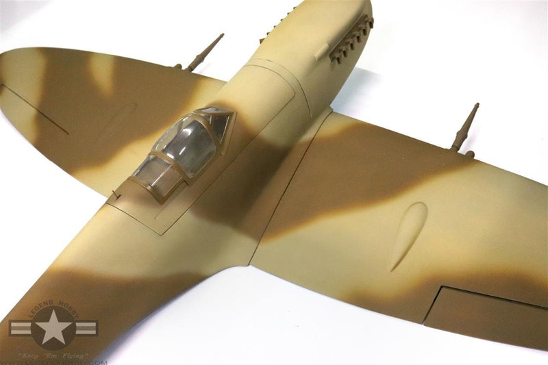 ZWX 81" Spitfire Desert Camo Full Composite Warbird