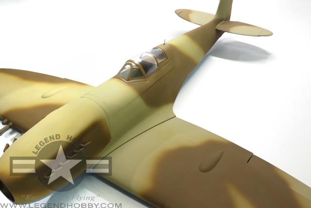 ZWX 81" Spitfire Desert Camo Full Composite Warbird