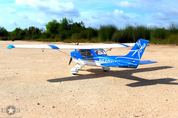 Cessna Turbo Skylane 182 PNP Pearl Blue | 69" 50e | Seagull Models