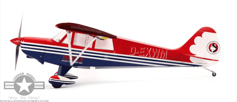 80" Aviat A-1C Christen Husky Red/White/Blue | Seagull Models