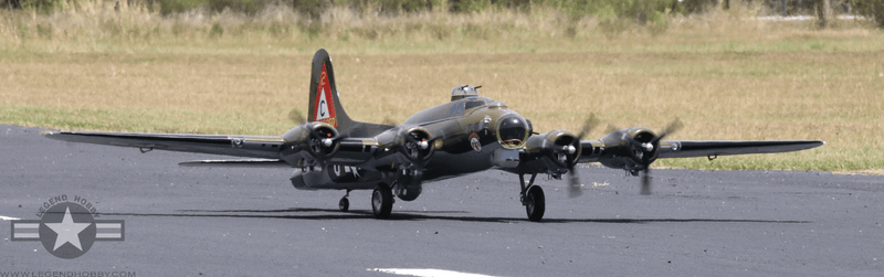 B-17 Flying Fortress 125" Olive Gray