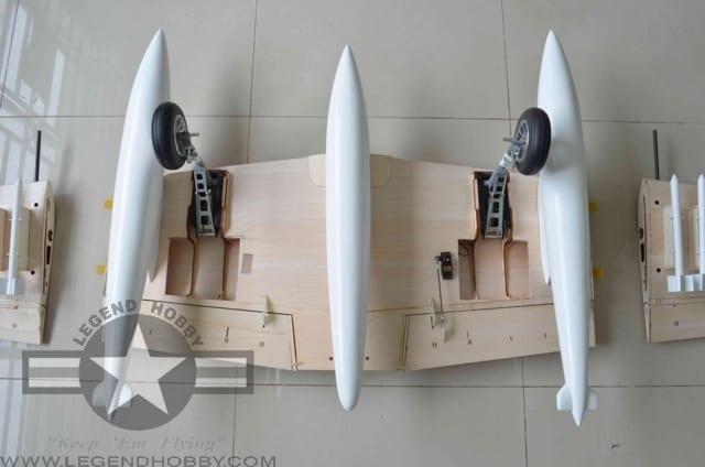 86" A-1 Skyraider Drop Tank Set with Pylons | Legend Hobby