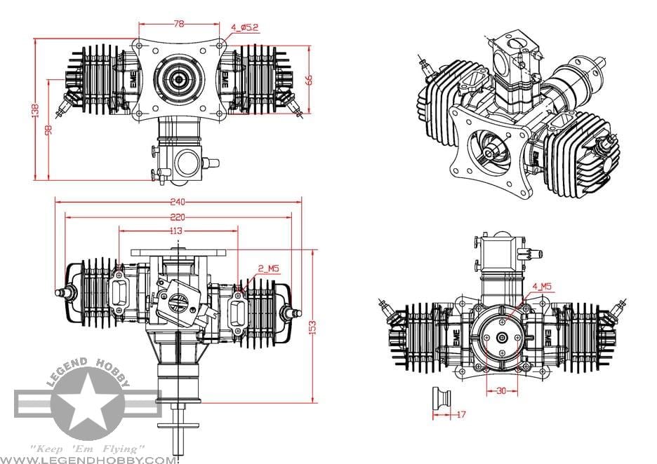 EME 70 Twin Engine