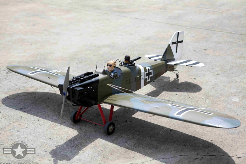 front view of JUNKERS CL1 G-BUYU 15cc