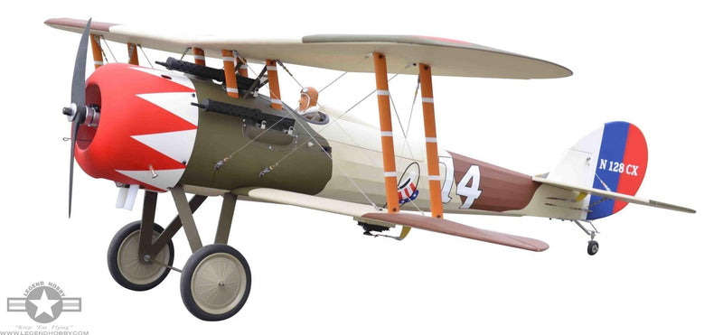 side angle alternate view of Nieuport 28 Replica