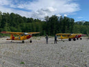 L-19 Bird Dog YELLOW/RED 13 Ft Wingspan | 156" Wingspan | Legend Hobby