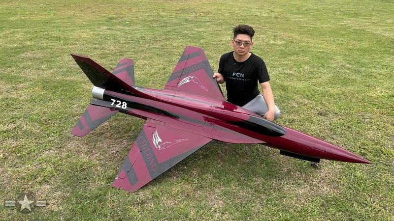 view of a CHILONG 2.4M – KYHK RC on a grass field