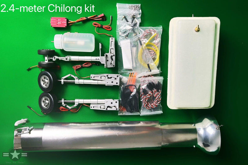 parts that come with the CHILONG 2.4M by KYHK RC package