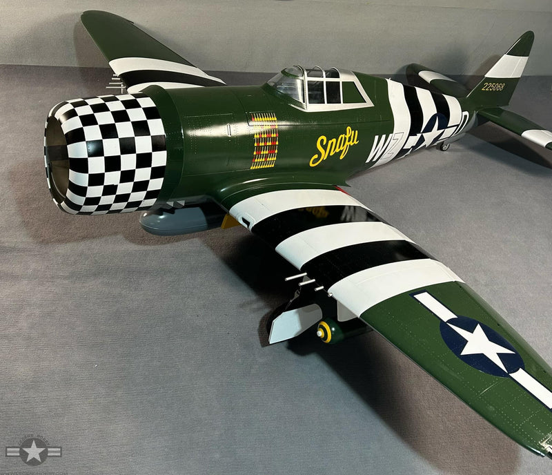 alternative side view of P-47B 2.85M WINGSPAN by KYHK RC
