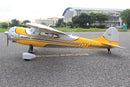 90" Cessna 195 Silver/Yellow 35cc-50cc SEA409 | Seagull Models
