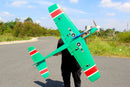 Curare-style 64in ARF Classic F3A Pattern .65-.75 /60E, No Retracts "Green"| Seagull Models