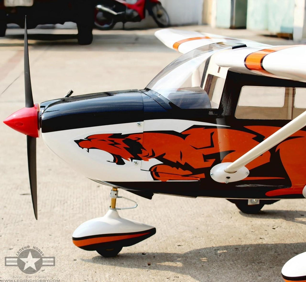 Amazon.co.jp: 蔵出し テトラ Cessna 182 SKYLANE（セスナ182スカイレーン）4C-50 バルサ 組立キット 丹菊モデルクラフト  : おもちゃ
