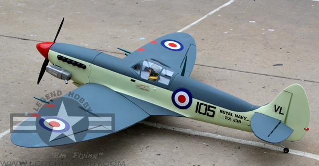 Supermarine Seafire Warbird | 64.6" | Seagull Models
