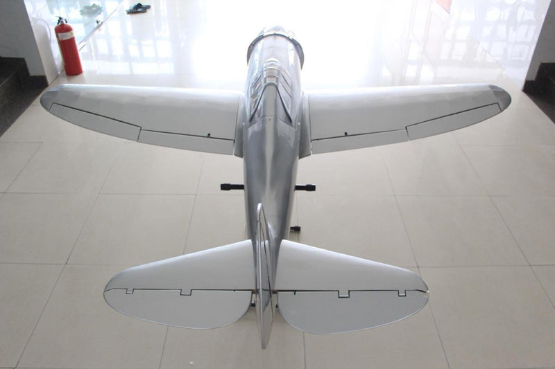 P-47B Solid Silver Custom | 81" | SEA306SLVR from Seagull Models