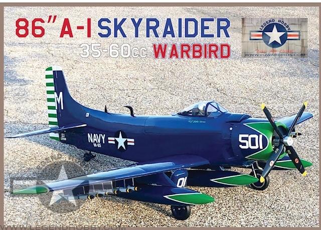 86" A-1 Skyraider | Legend Hobby