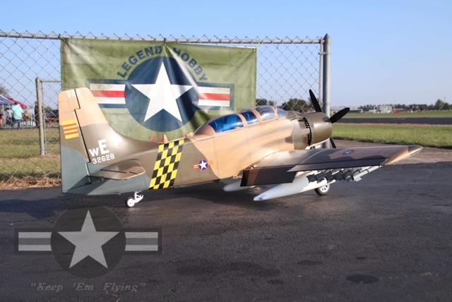 86" AD-5/A-1E Skyraider | Legend Hobby