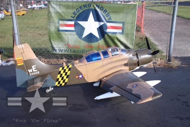 86" AD-5/A-1E Skyraider | Legend Hobby