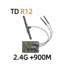 FrSky TD R12 Dual Band Receiver with 12 Channel Ports 03022036