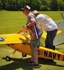 L-19 Bird Dog YELLOW/RED 13 Ft Wingspan | 156" Wingspan | Legend Hobby