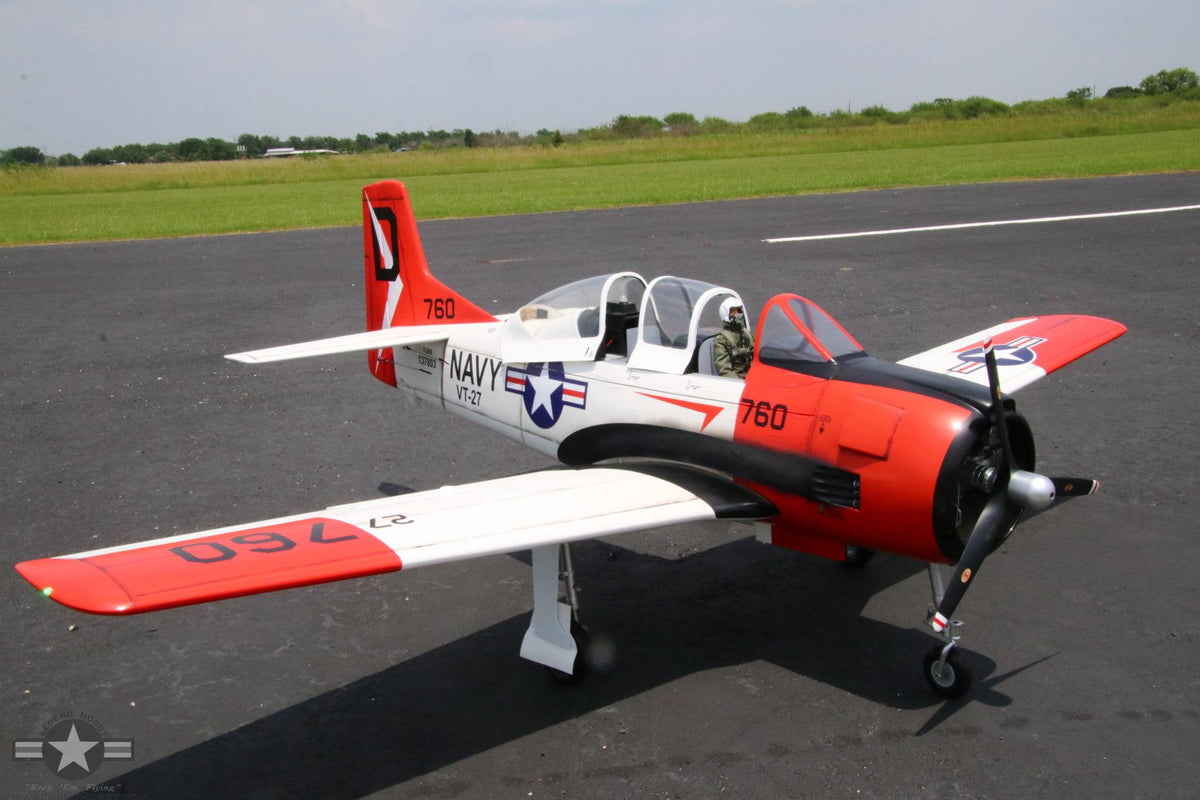 1/6 Scale T-28B Trojan Red/White | 82.5