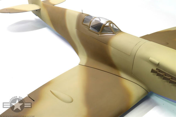 ZWX 81" Spitfire Desert Camo Full Composite Warbird