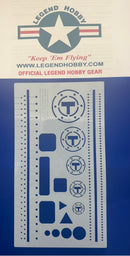 Scale Warbird Aircraft Template | Legend Hobby