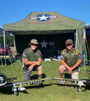 LEGEND HOBBY 10x15 CANOPY WITH DOUBLE SIDED WALL - OLIVE SET