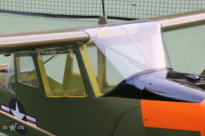 L-19 Bird Dog Olive Drab/Orange  | 156" Wingspan | Legend Hobby