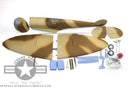 ZWX 81" Spitfire Desert Camo Full Composite Warbird