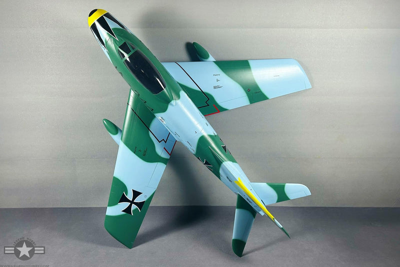 blue and green version of  F-86 Sabre 1.8M by KYHK RC