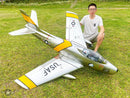 full body view of F-86 Sabre 1.8M by KYHK RC