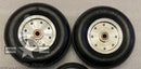 Scale Wheels w/ Brake Hubs for 1/6 Scale T-28B Trojan 82.5" | Legend Hobby