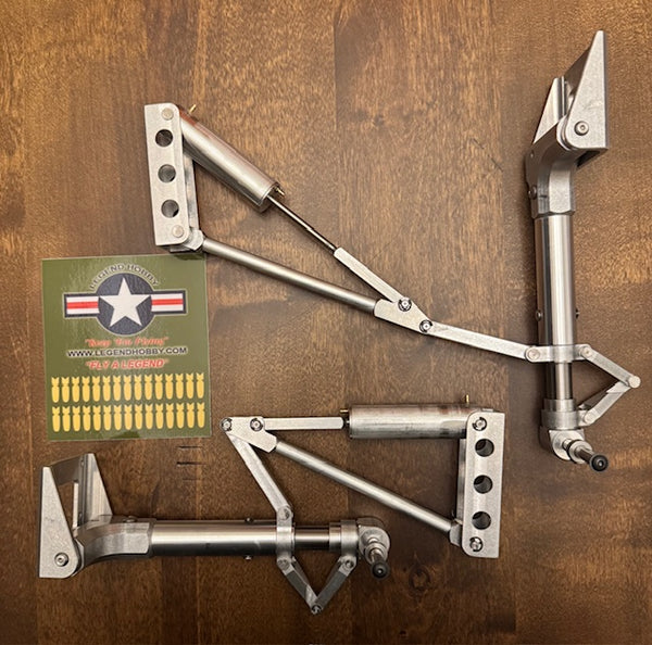 LEGEND HOBBY 125" B-17 Main Pneumatic "Air" Landing Gear By SIERRA