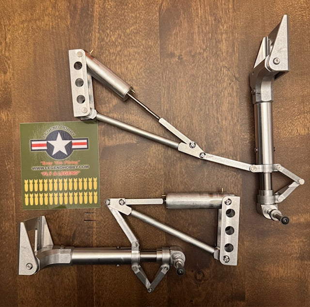 LEGEND HOBBY 125" B-17 Main Pneumatic "Air" Landing Gear By SIERRA