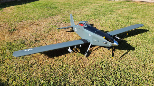 AIR TRACTOR - OA-1K SKYRAIDER II 118" 60cc ARF | LEGEND HOBBY