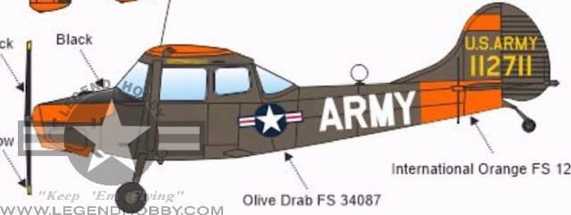 L-19 Bird Dog  | 156" Wingspan | Legend Hobby