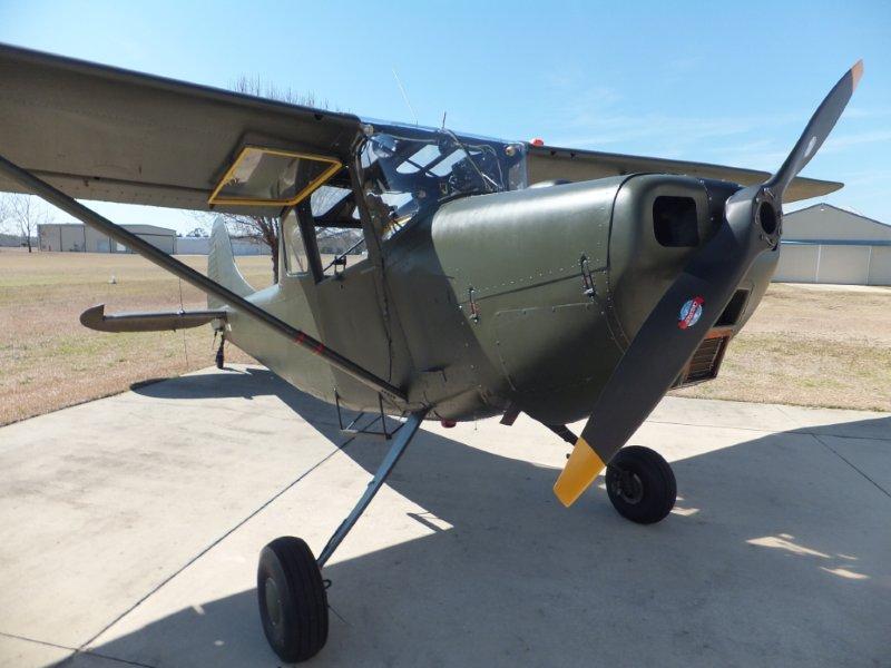 L-19 Bird Dog Olive Drab w/ No Markings | 156