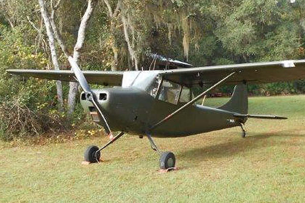 L-19 Bird Dog Olive Drab w/ No Markings  | 156" Wingspan | Legend Hobby