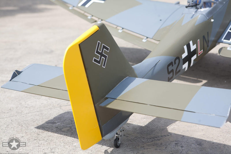 JU-87 Stuka | 90" Yellow/Green | Seagull Models