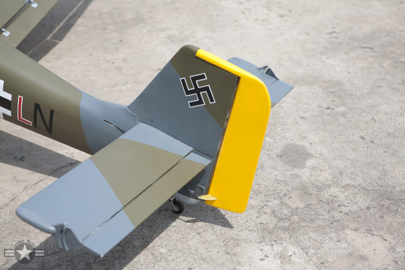 JU-87 Stuka | 90" Yellow/Green | Seagull Models