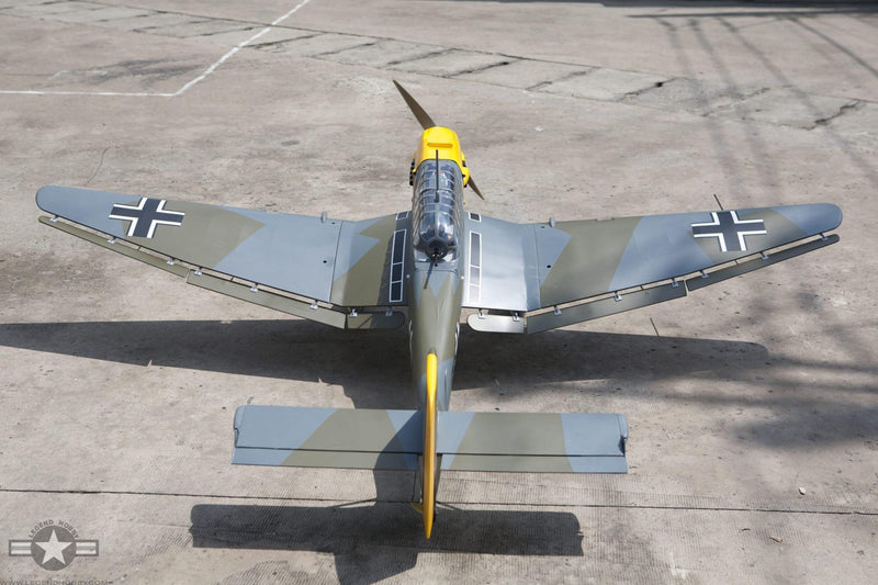 JU-87 Stuka | 90" Yellow/Green | Seagull Models