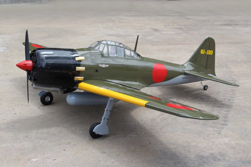 A6M ZERO WHITE 66.9" WINGSPAN 15cc | Seagull Models