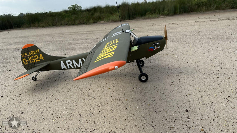 98.5" Cessna L-19A Bird Dog White | Seagull Models