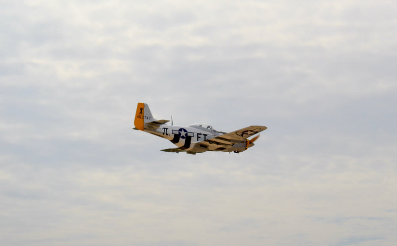 71" P-51D SILVER CUSTOM 26cc-35cc | Seagull Models SEA391SLVR
