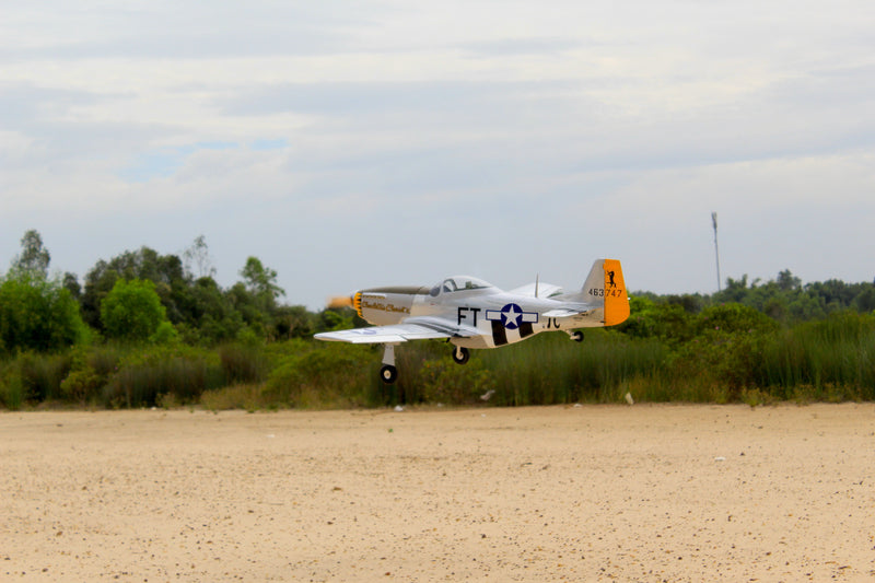71" P-51D SILVER CUSTOM 26cc-35cc | Seagull Models SEA391SLVR