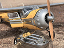 90" Cessna 195 Silver/Yellow 35cc-50cc SEA409 | Seagull Models