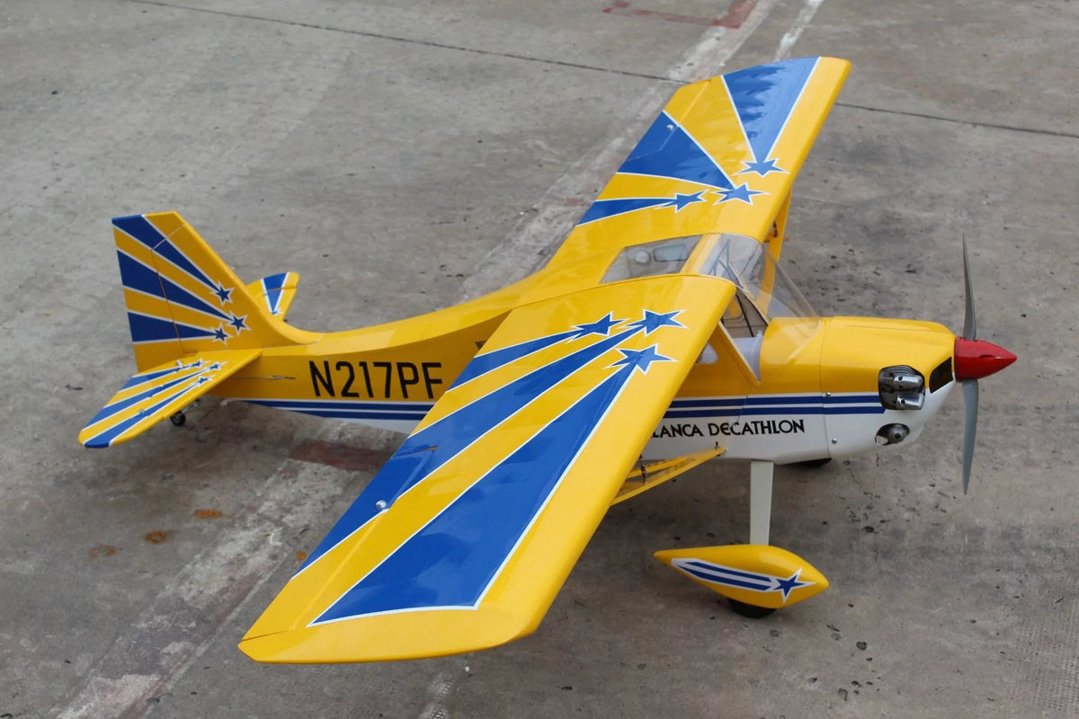 Super Decathlon 70.9 Yellow White Seagull Models