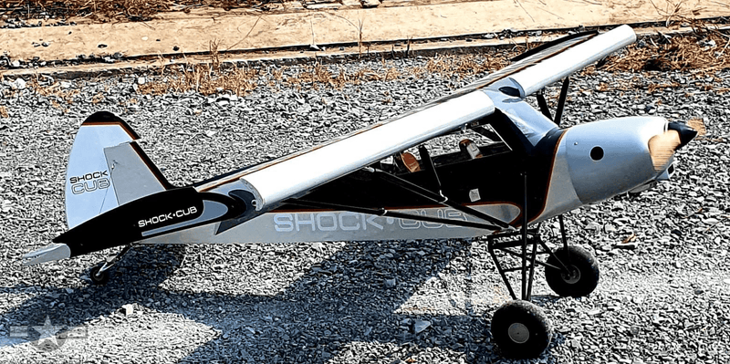 102" Savage Shock Cub 35cc-50cc Black/Silver | Seagull Models