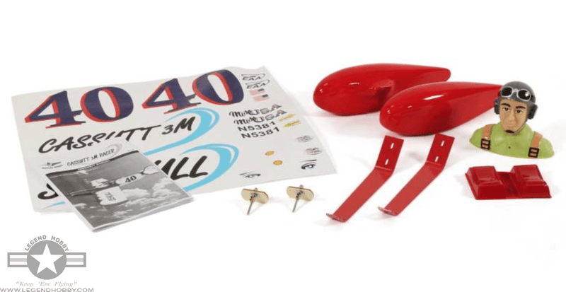 65" Cassutt 3M Racer Blue | Seagull Models